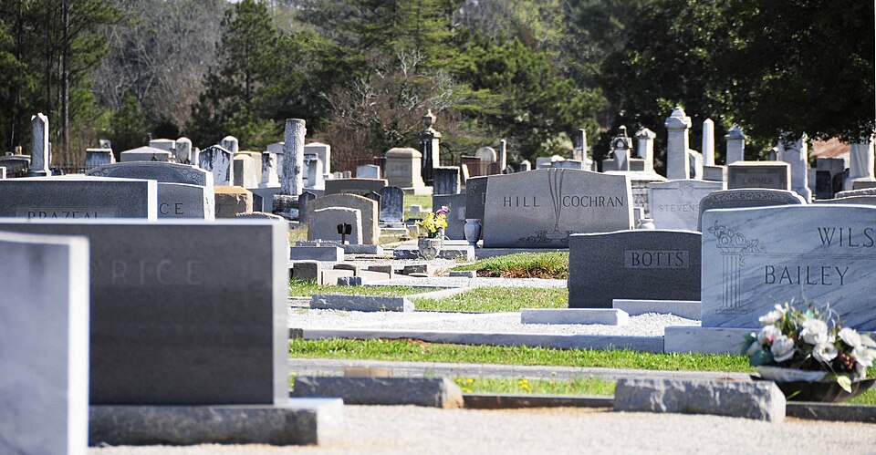 Photograph of Upper Long Cane Cemetery