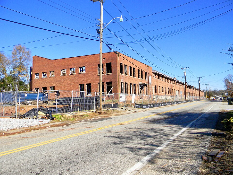 Photograph of E. W. Montgomery Cotton Warehouse