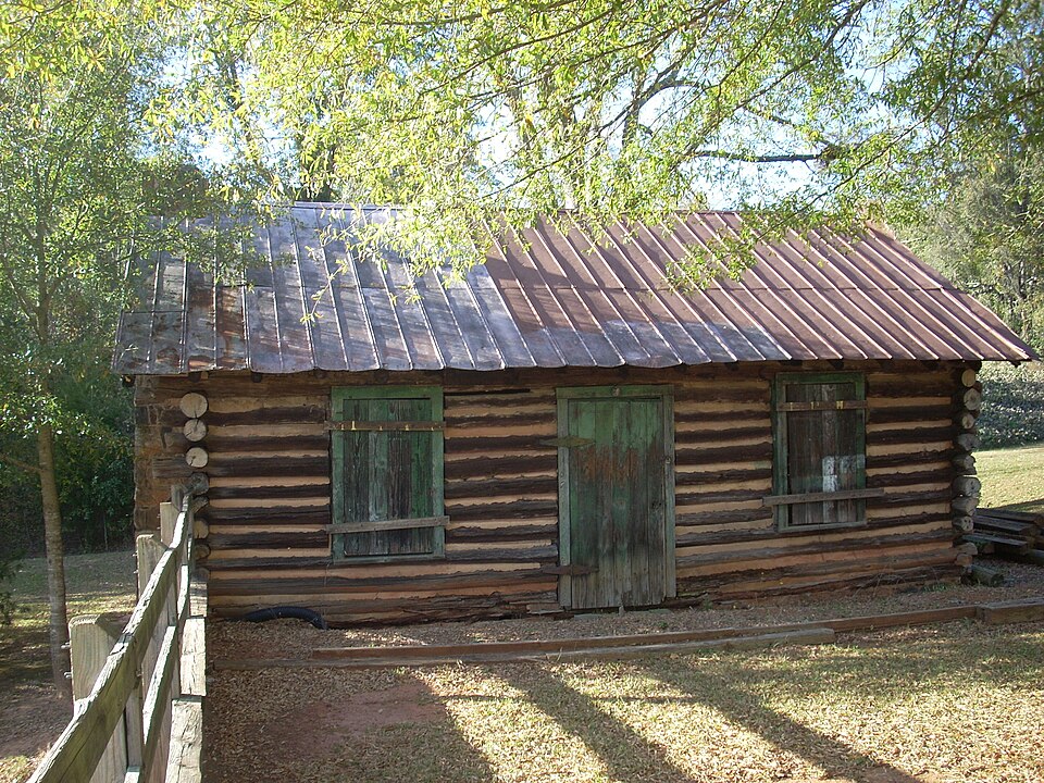 Photograph of Faith Cabin Library at Anderson County Training School