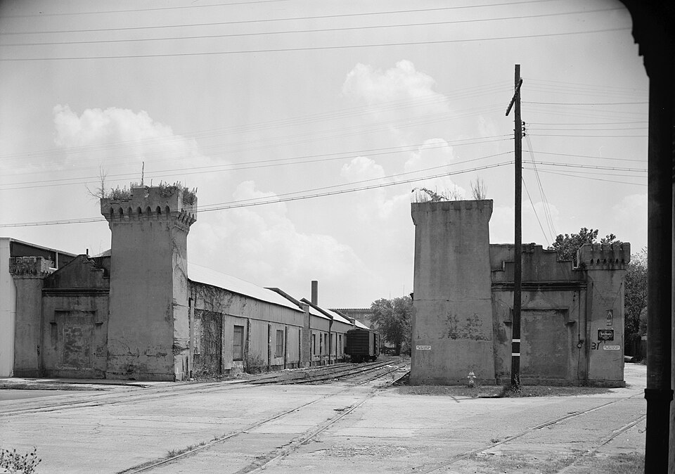 Photograph of William Aiken House and Associated Railroad Structures