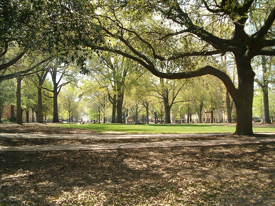 Photograph of Old Campus District, University of South Carolina