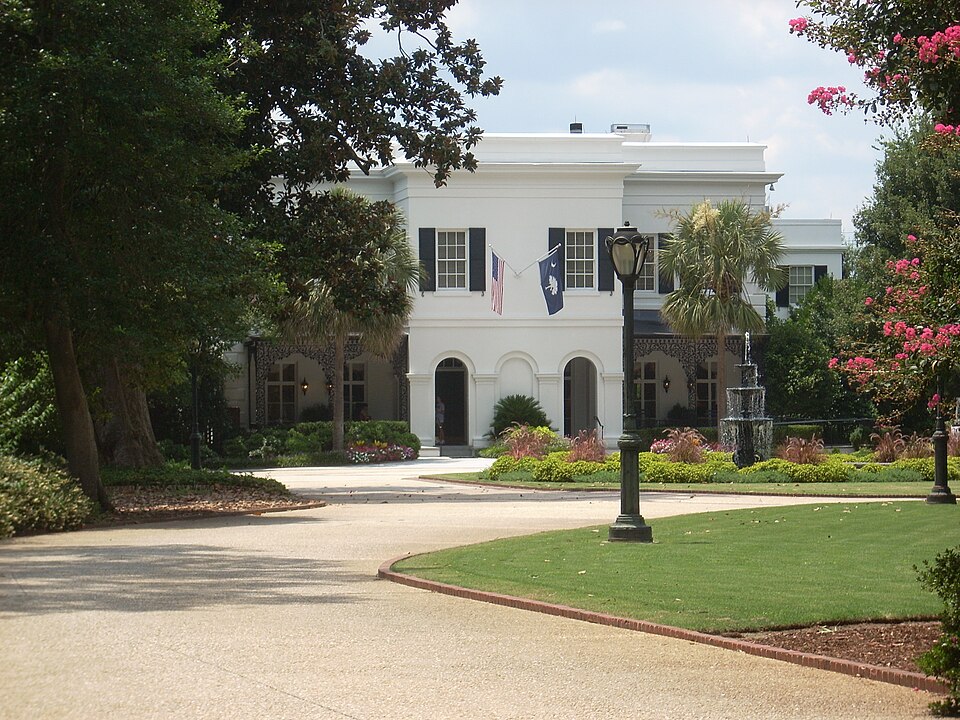 Photograph of South Carolina Governor's Mansion