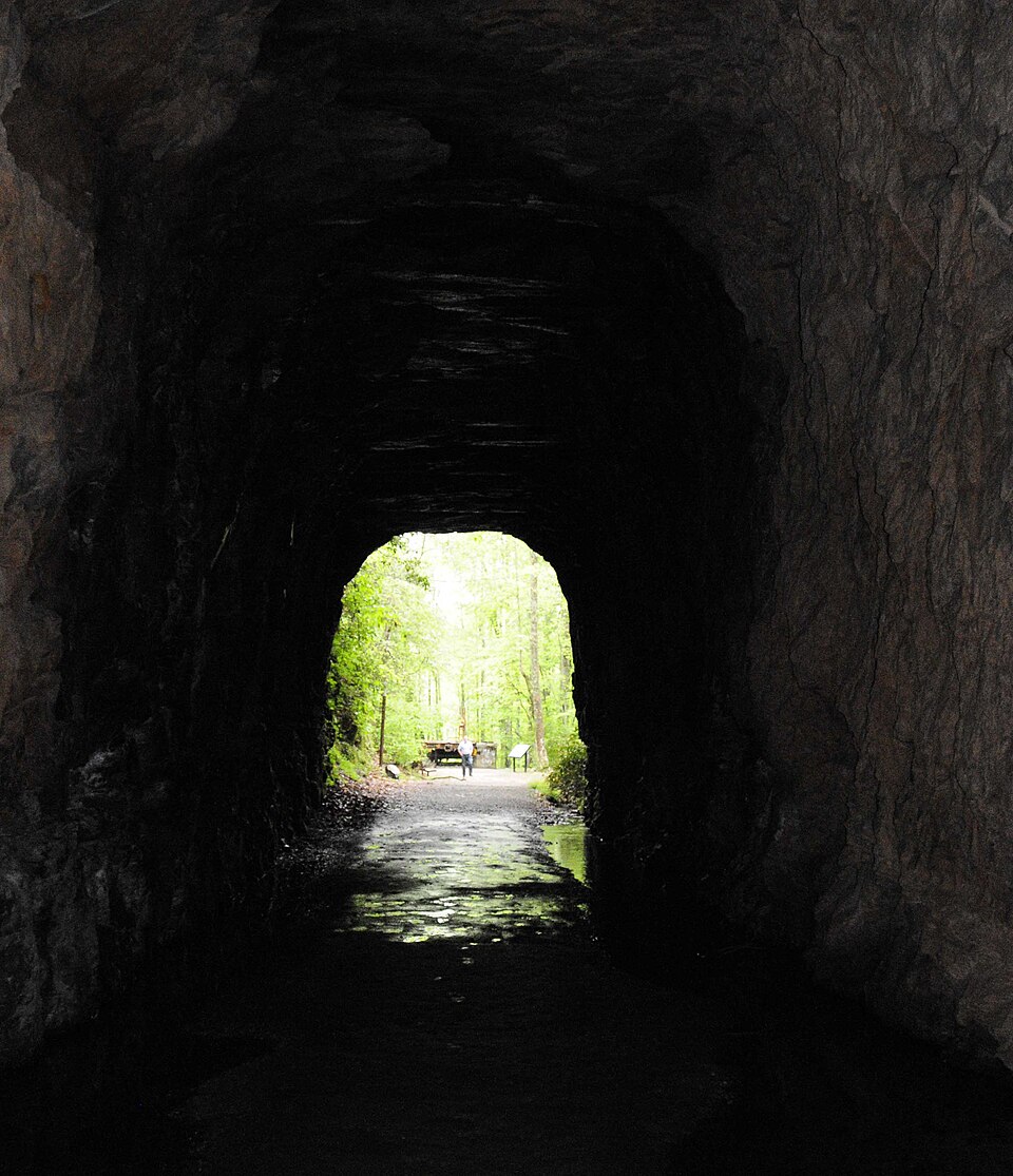 Photograph of Stumphouse Mountain Tunnel