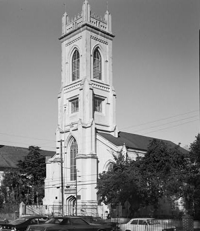 Photograph of Unitarian Church in Charleston