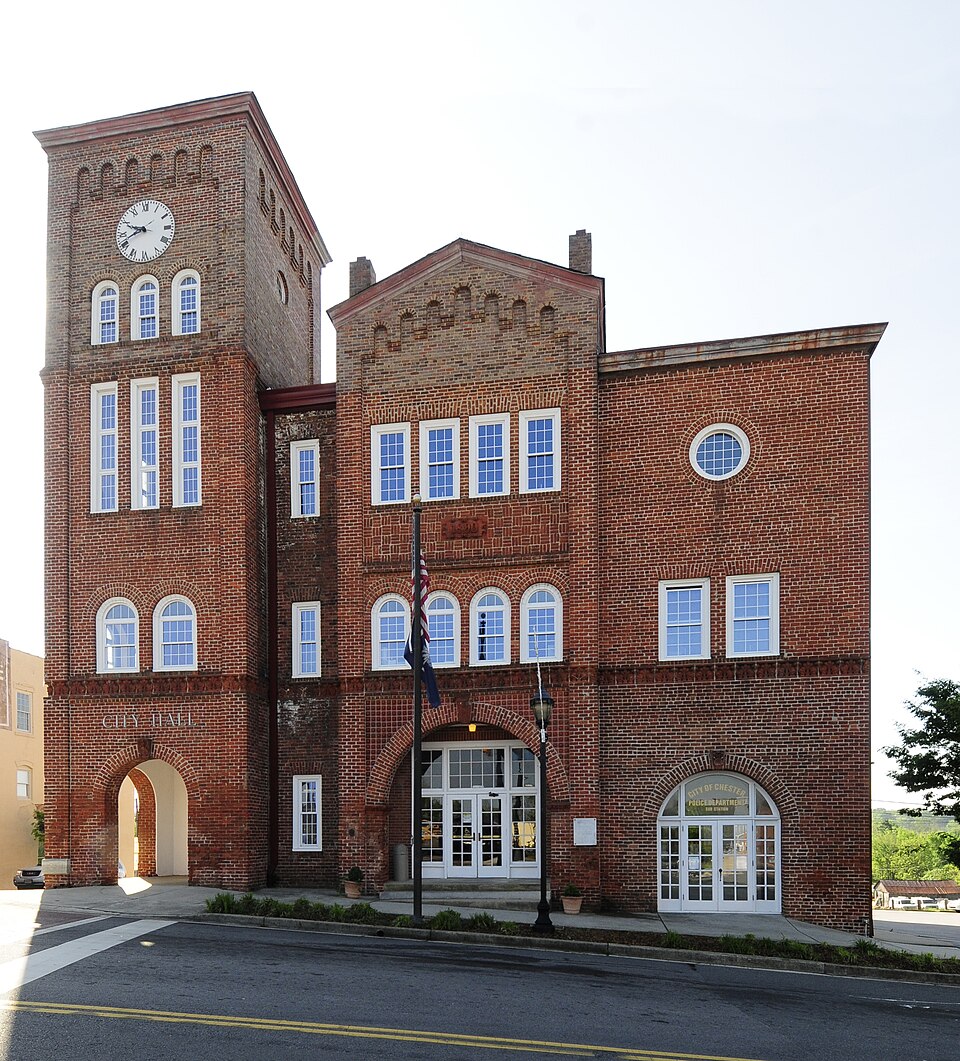 Photograph of Chester City Hall and Opera House
