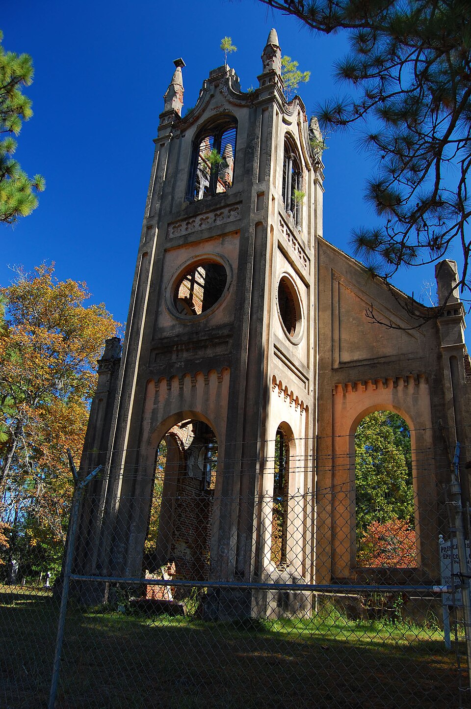 Photograph of Prince Frederick's Chapel Ruins