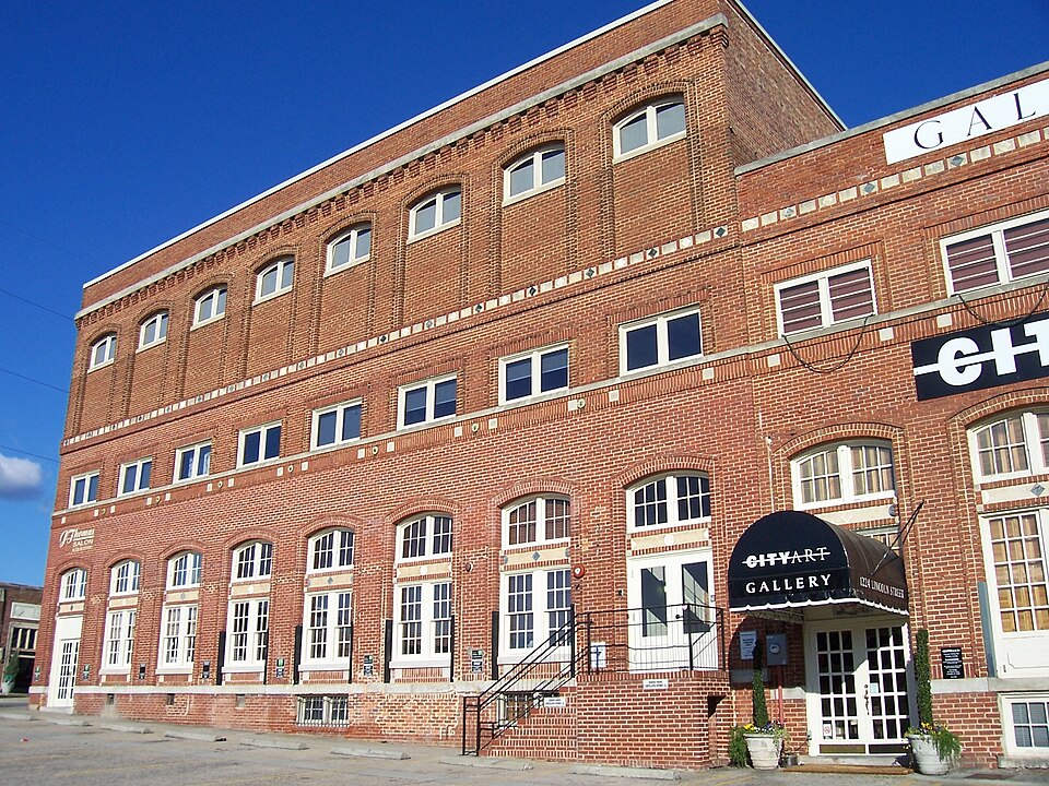 Photograph of B.B. Kirkland Seed and Distributing Company warehouse