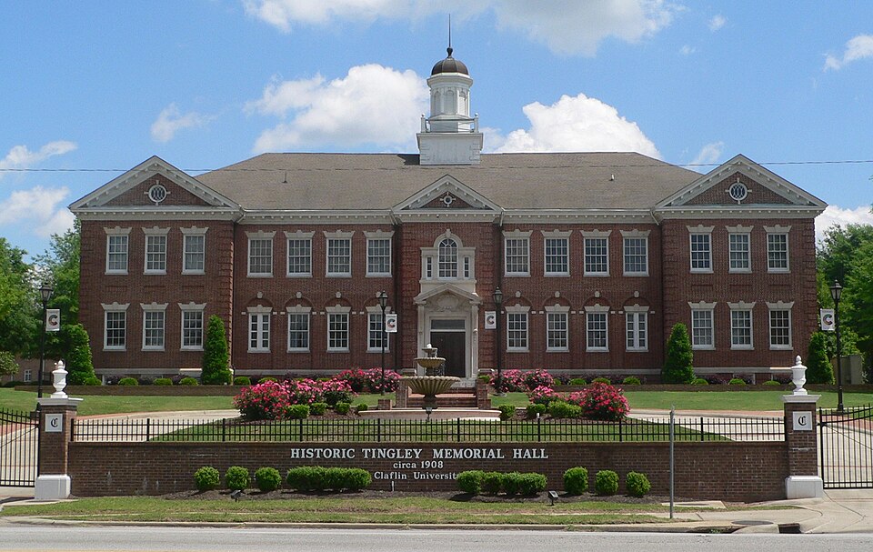 Photograph of Tingley Memorial Hall, Claflin College