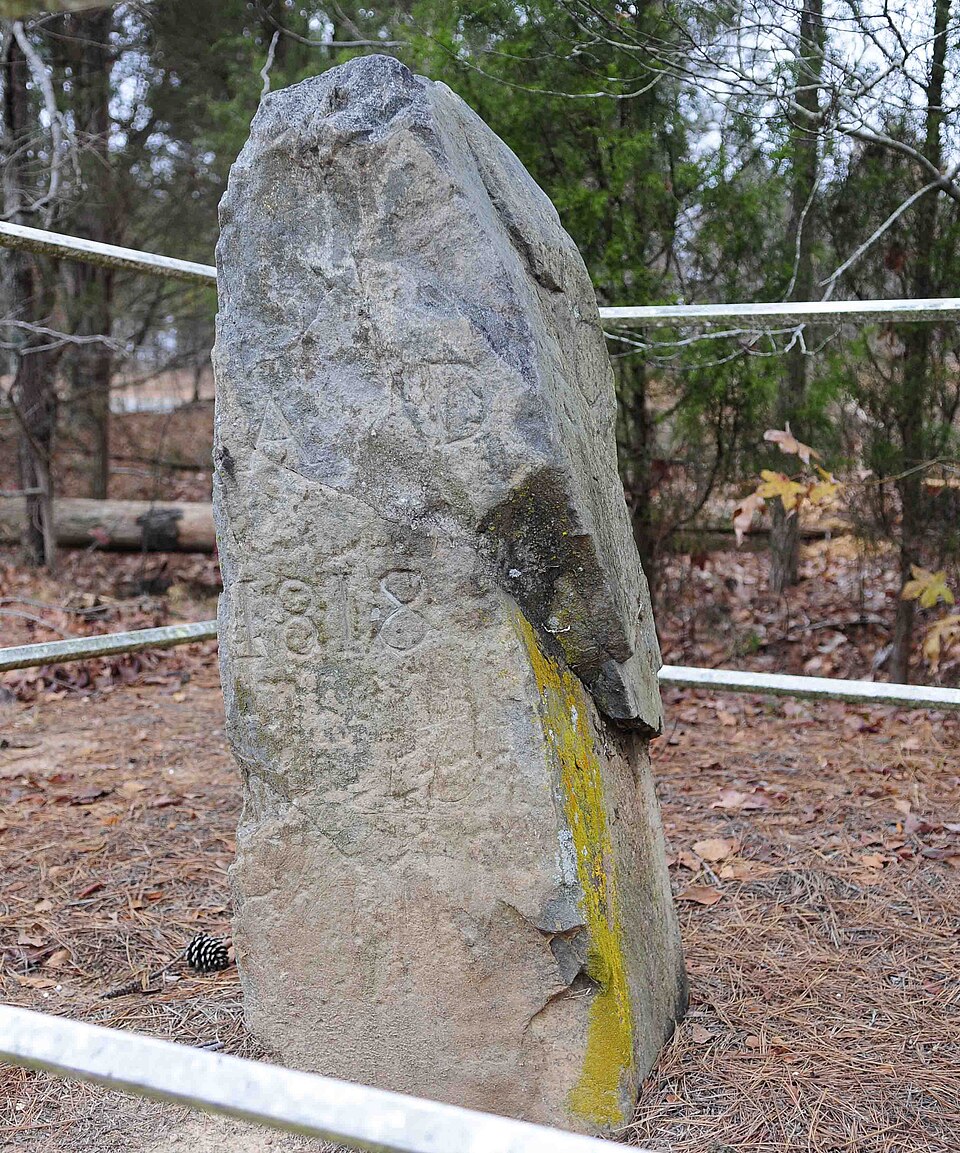 Photograph of North Carolina-South Carolina Cornerstone
