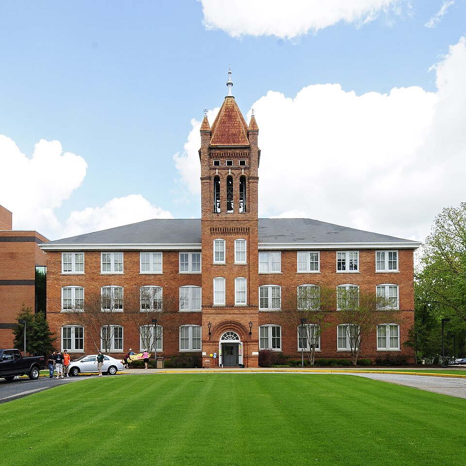 Photograph of Lander College Old Main Building