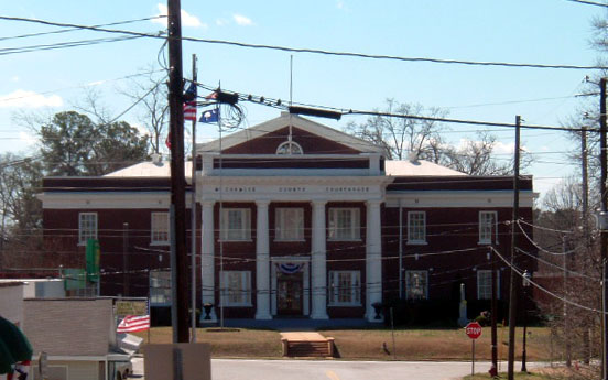 Photograph of McCormick County Courthouse
