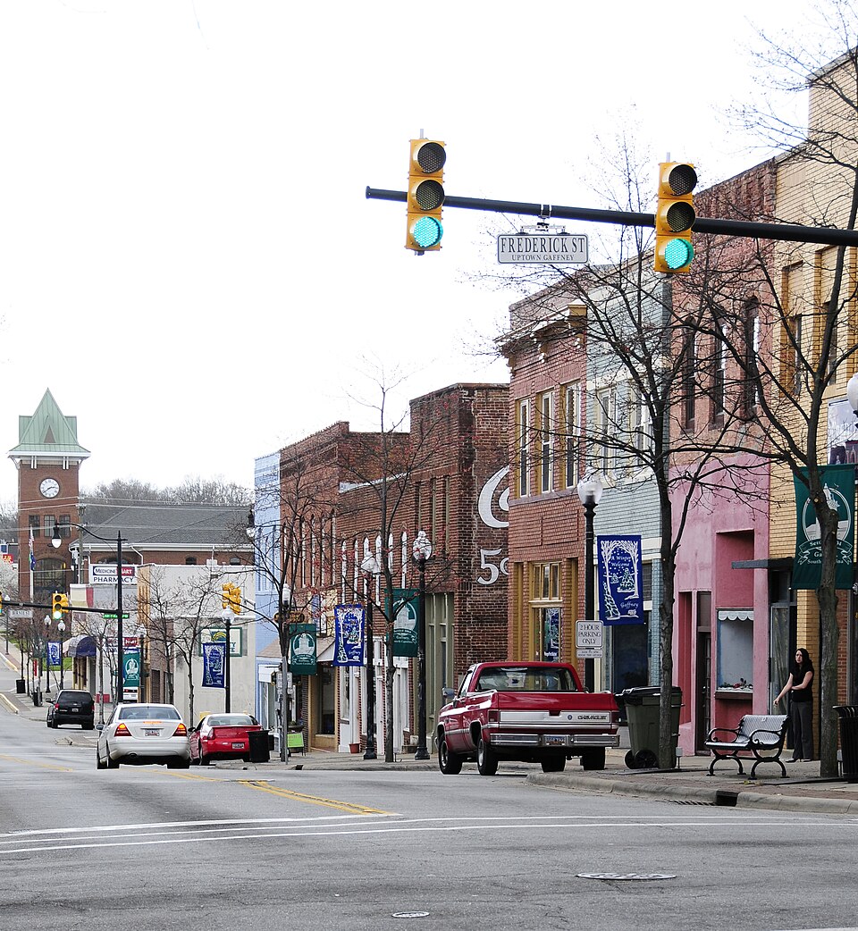Photograph of Gaffney Commercial Historic District