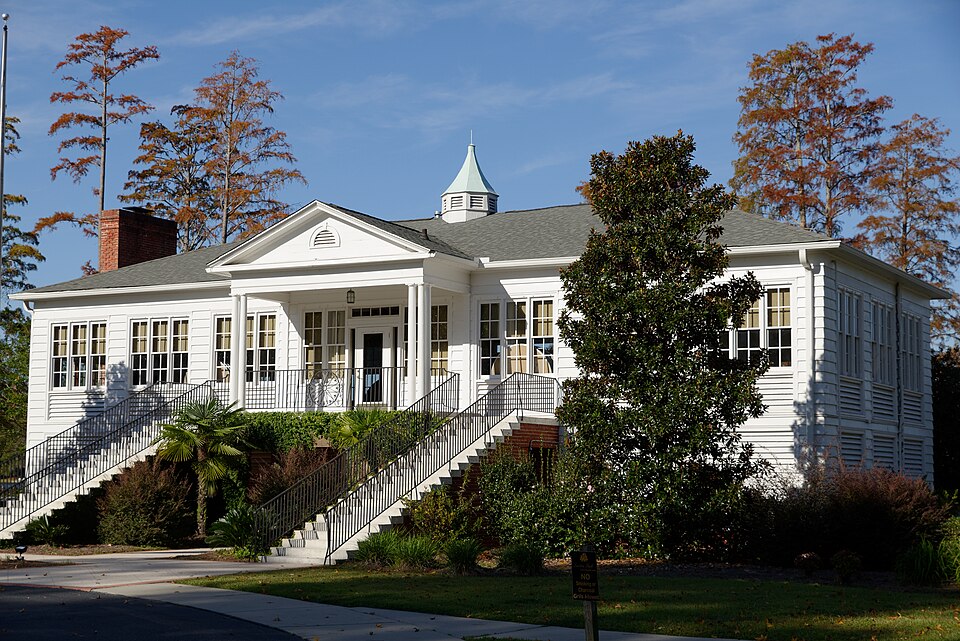 Photograph of Lawton Park and Pavilion