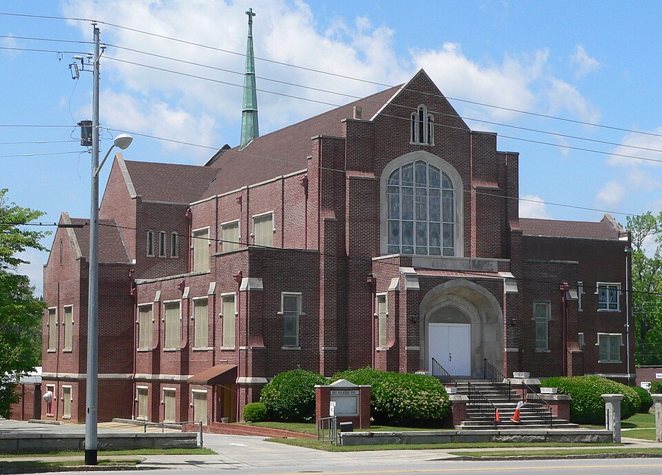 Photograph of Trinity Methodist Episcopal Church (Orangeburg, South Carolina)