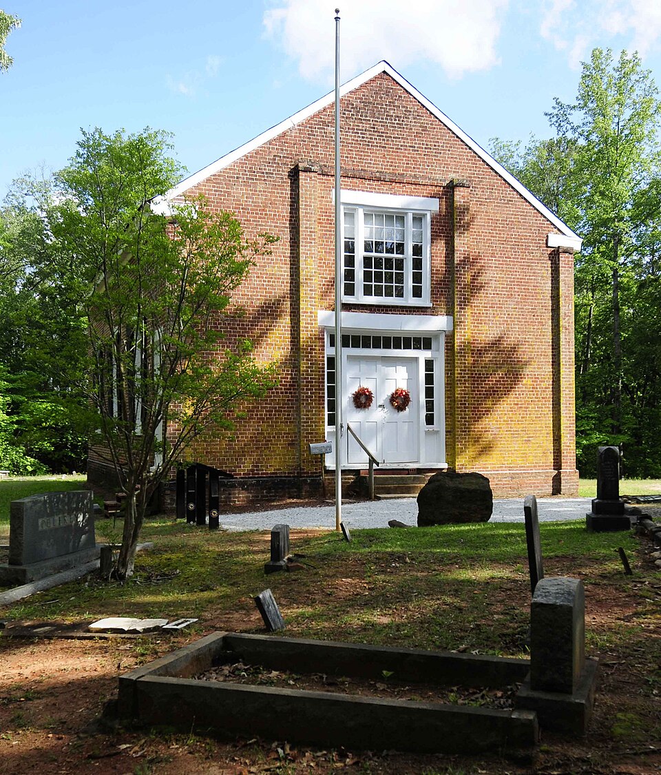 Photograph of Old Pickens Presbyterian Church