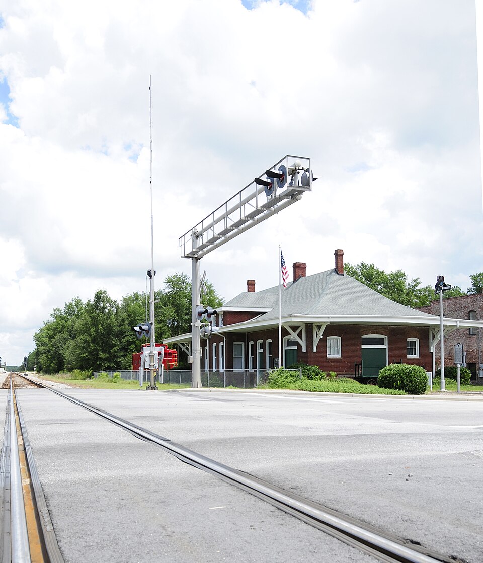Photograph of Seaboard Air Line Railway Depot in McBee