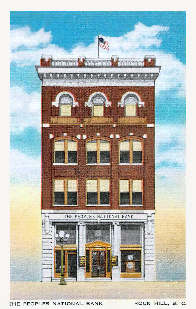 Photograph of People's National Bank Building