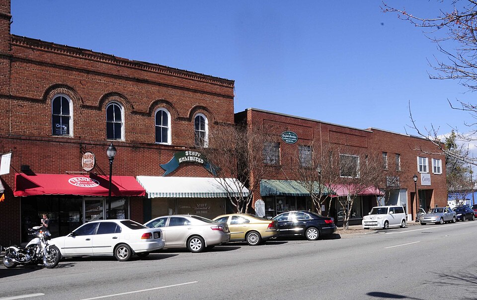 Photograph of Clover Downtown Historic District