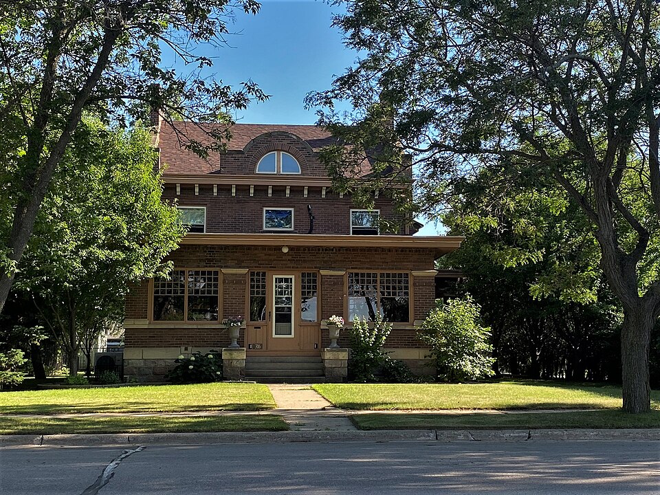 Photograph of C.E. and Bertha Fowler House