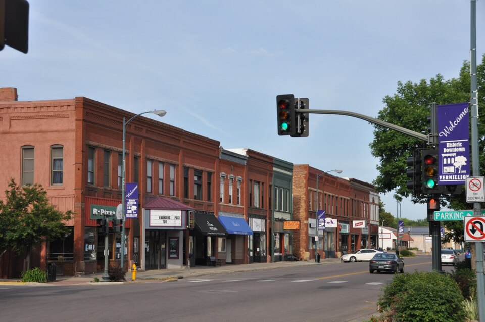 Photograph of Downtown Vermillion Historic District