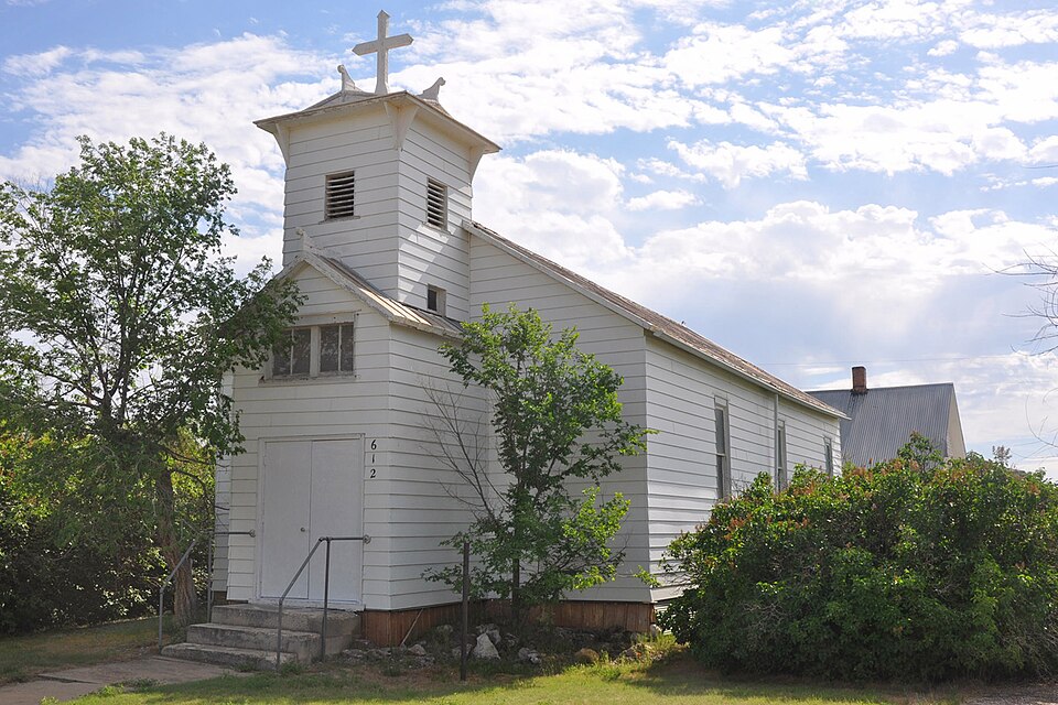 Photograph of St. Martin's Catholic Church and Grotto