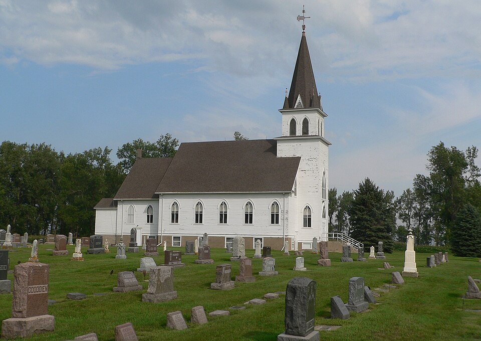 Photograph of Singsaas Lutheran Church