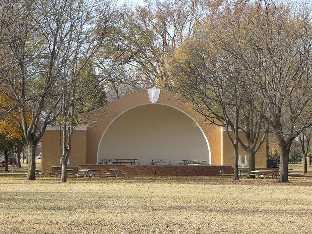 Photograph of Pioneer Park Bandshell