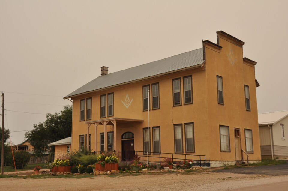Photograph of Hermosa Masonic Lodge