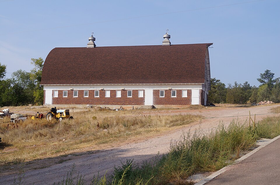 Photograph of State Soldiers Home Barn