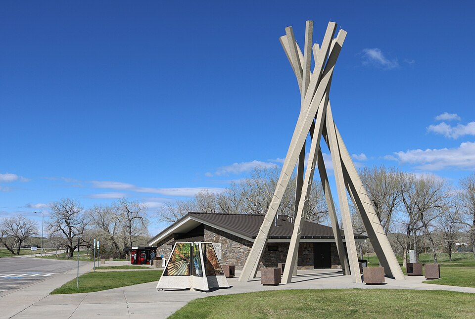Photograph of Wasta Rest Stop Tipi-Westbound