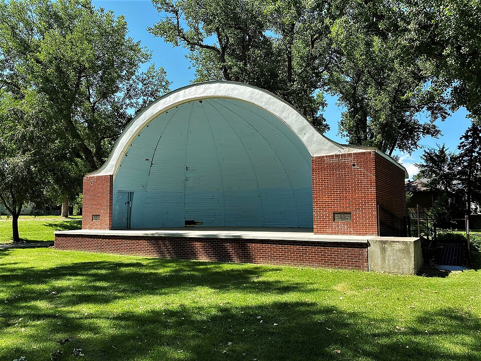 Photograph of Belle Fourche Band Shell