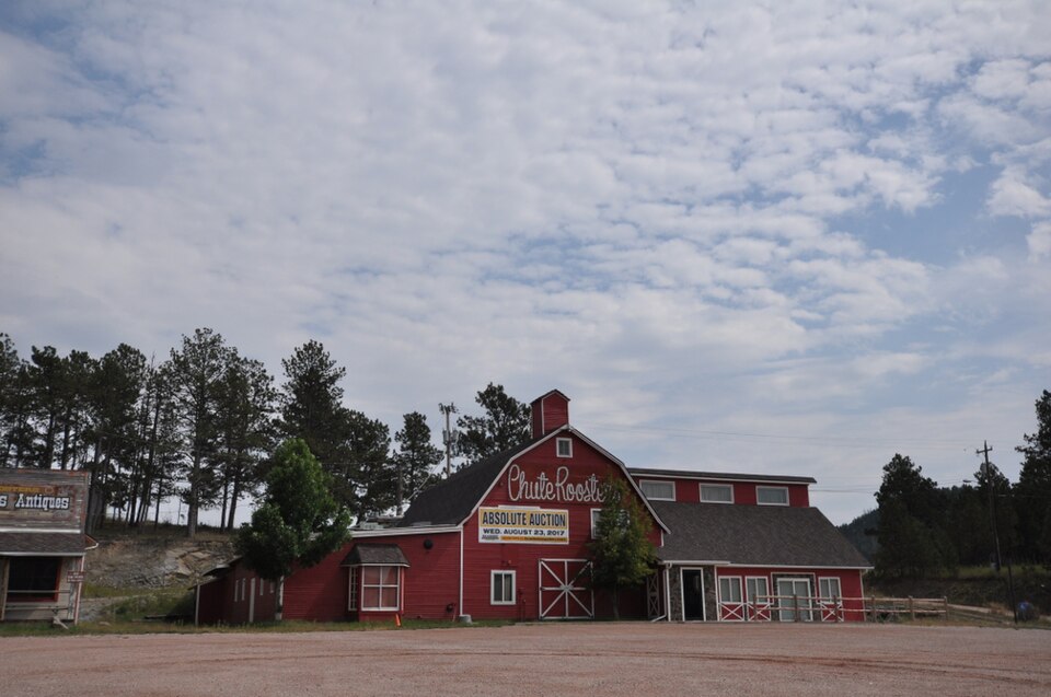 Photograph of Harney Peak Tin Mining Company Buildings