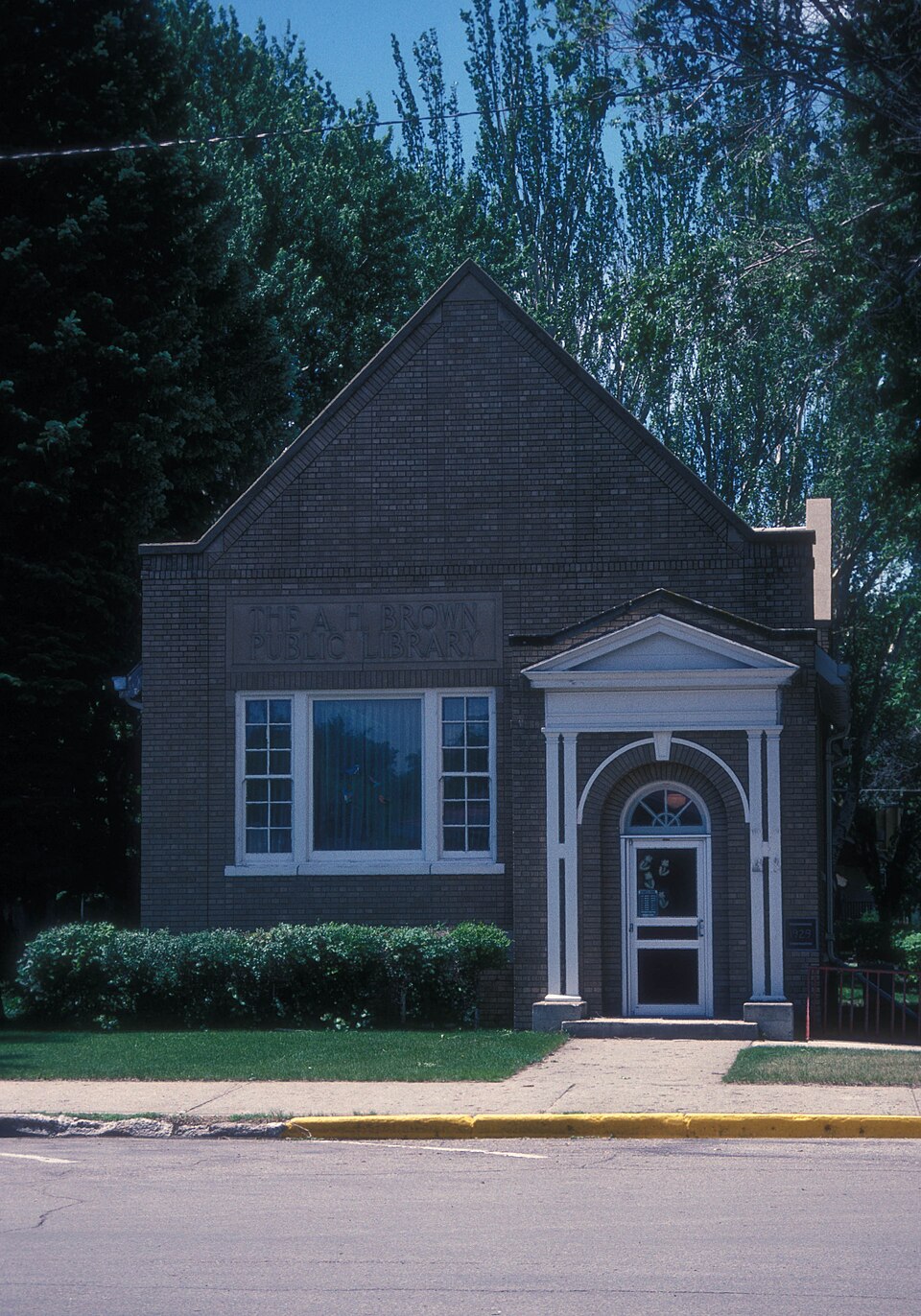 Photograph of A. H. Brown Public Library