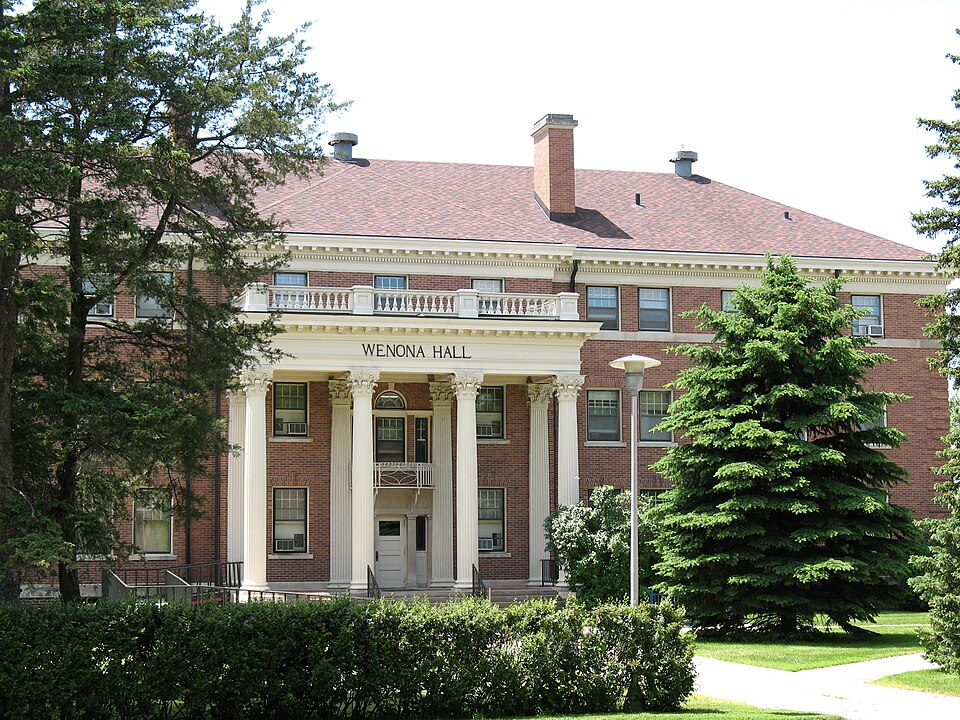 Photograph of Wenona Hall and Wecota Hall