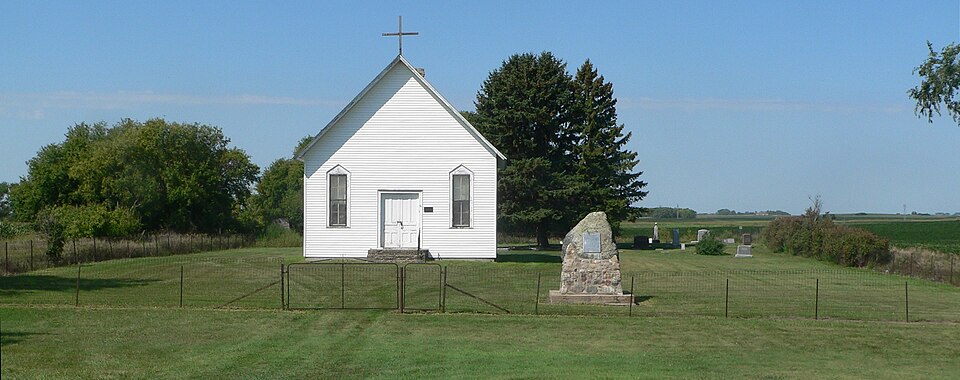 Photograph of Aurland United Norwegian Lutheran Church