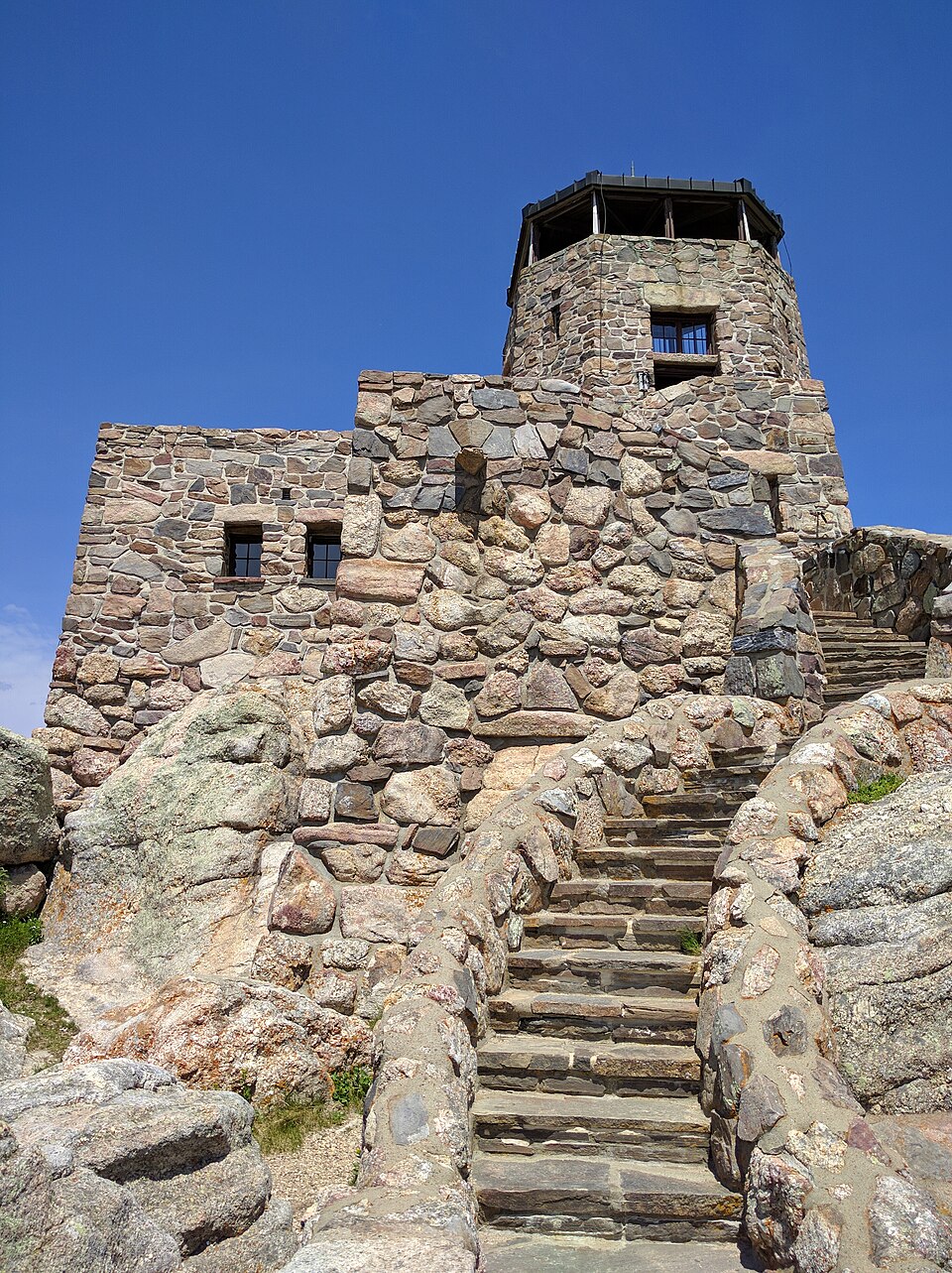 Photograph of Black Elk Peak Lookout Tower