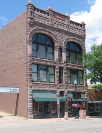 Photograph of R.F. Pettigrew and S.L. Tate Building