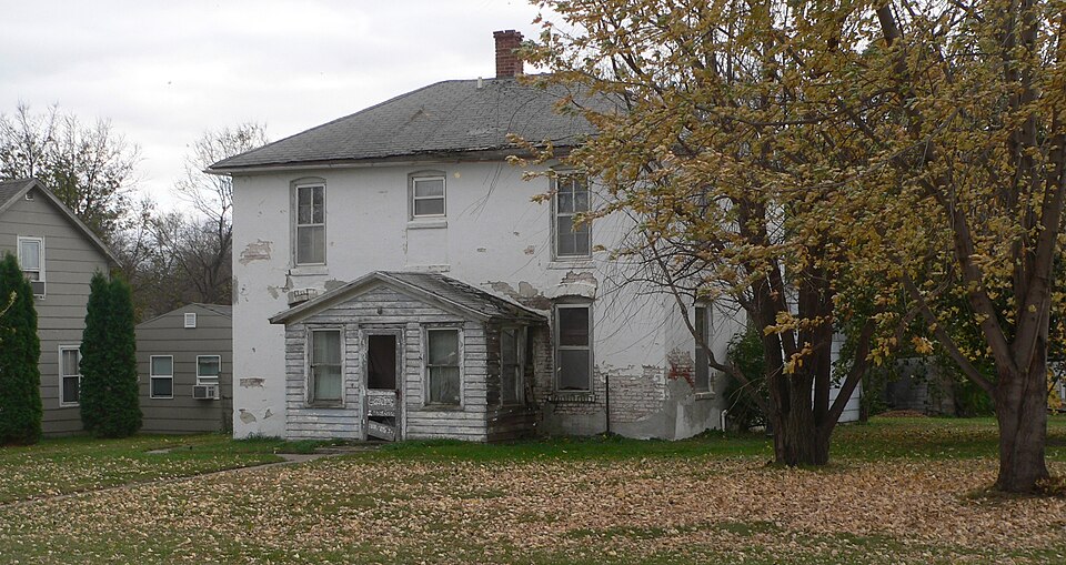 Photograph of Old St. Wenceslaus Catholic Parish House