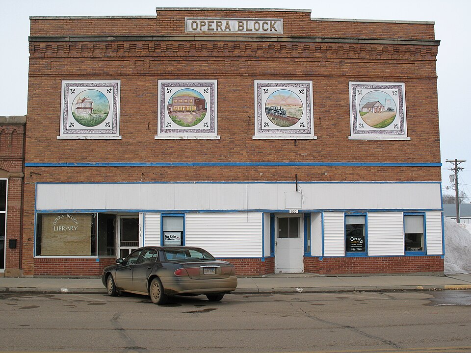 Photograph of Stevens Opera Block