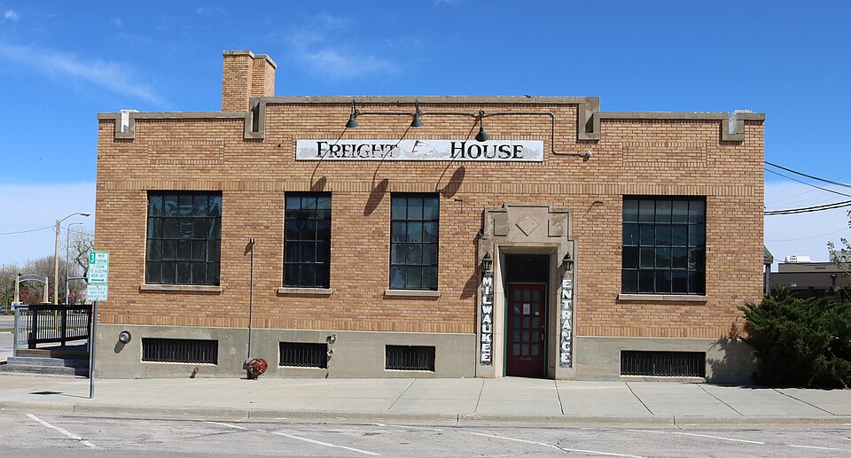 Photograph of Milwaukee Road Freight House