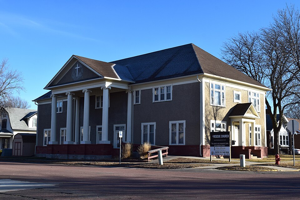 Photograph of Flandreau Masonic Temple
