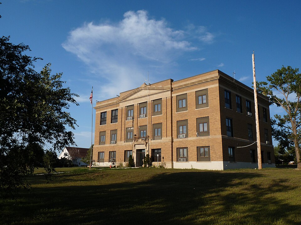 Photograph of Ziebach County Courthouse