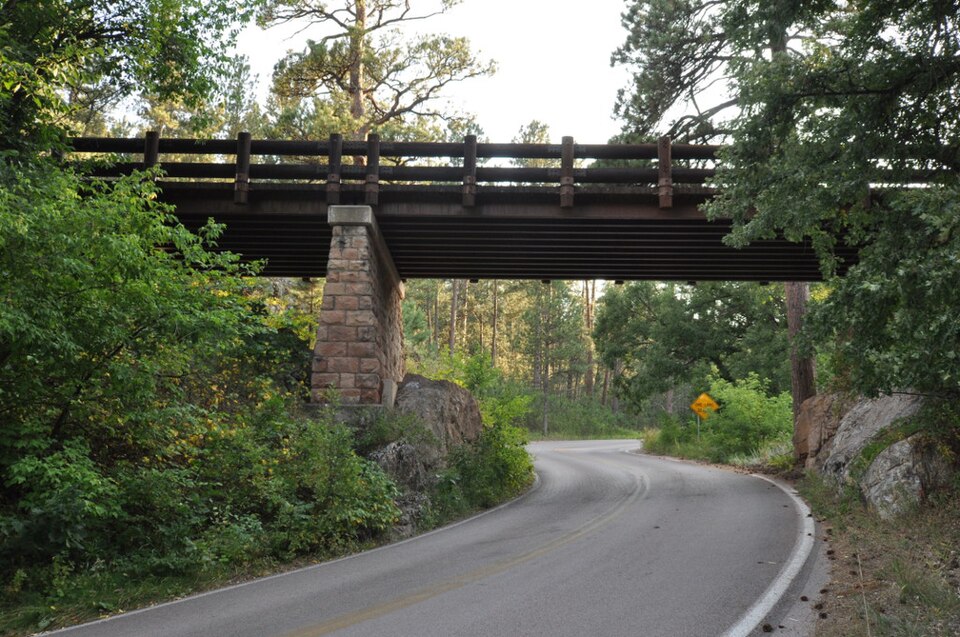 Photograph of Pig Tail Bridge
