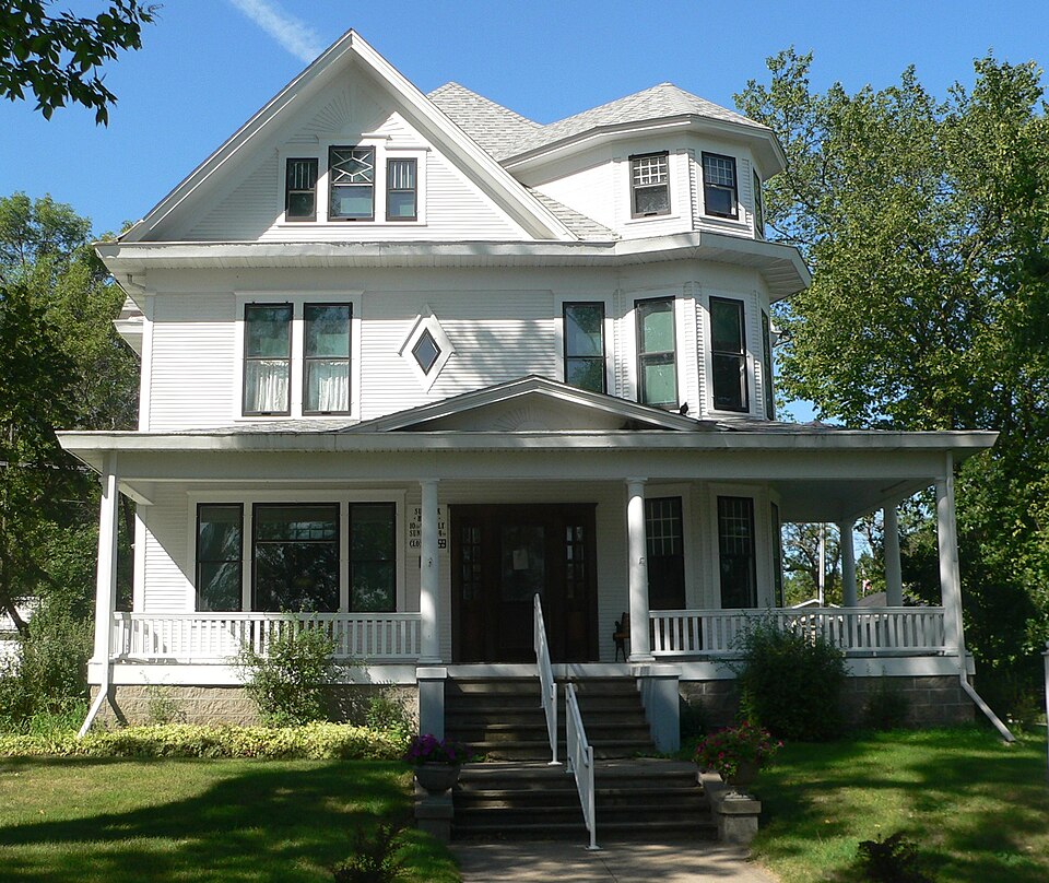 Photograph of Andrew and Mary Stavig House