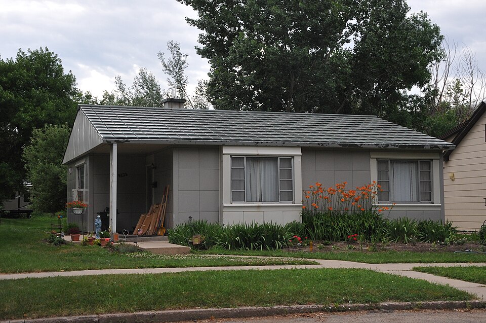 Photograph of Edbert and Josie Opitz House