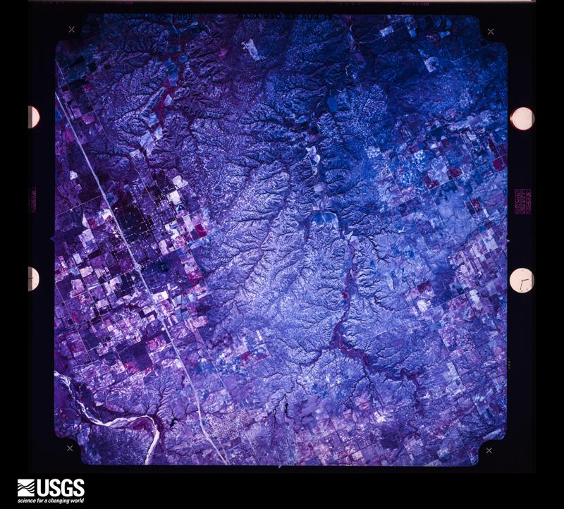 U.S. Geological Survey aerial photograph, 1972-08-19, scale 1:120258