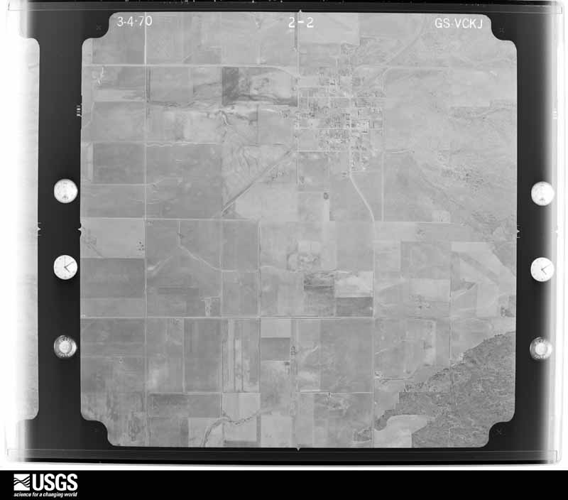 U.S. Geological Survey aerial photograph, 1970-03-04, scale 1:20000