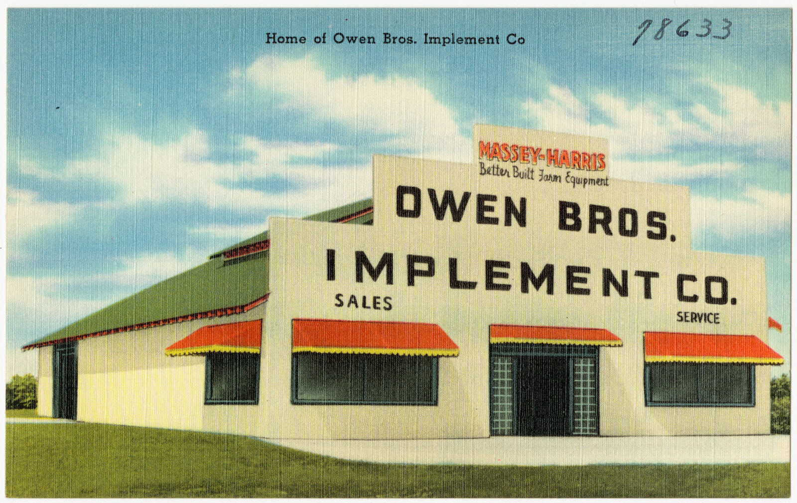 Home of Owen Bros. Implement Co., Boston Public Library - undated