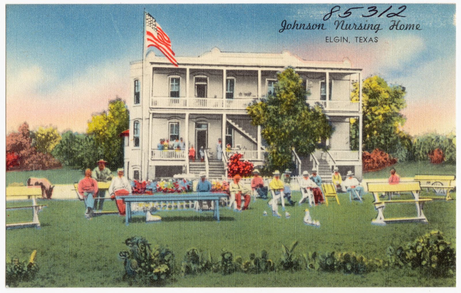 Johnson Nursing Home, Elgin, Texas, Boston Public Library - undated