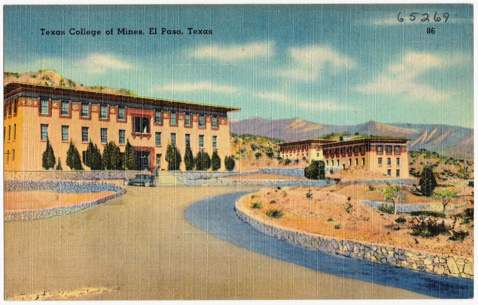 Texas College of Mines, El Paso, Texas, Boston Public Library - undated